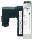All-metal flow monitor  RVM/U-4 for small flow rates