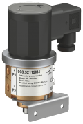 Differential pressure switch 908 with adjustable setting, for liquids, e.g. for filter monitoring